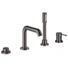 GROHE kopalniške armature Essence New OHM bath 4-h, hard graphite, 19578A01
