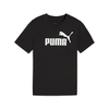 Mens Puma ESS No. 1 Logo Tee Youth, Black, Size 9-10Y, Shop
