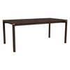 Rjava raztegljiva jedilna miza 95x180 cm Arun – Unique Furniture