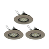 Eglo 78705 - SET od 3 LED ugradnih svetiljki PENETO 1xGU10/3,3W/230V hrom