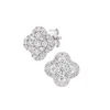 DIAMANT LETERNEL Uhani Ohrringe aus 375 Weißgold mit Diamant srebrna