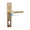 Aluminijasta kljuka N0220I.90F2PZ (šampanjec)