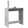 vidaXL vidaXL Barska miza betonsko siva 102x50x103,5 cm inženirski les, (22056742)