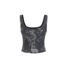 Ed Hardy Top dimno modra/moder denim