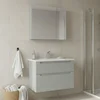 HANAH HOME Kupatilski ormarić sa umivaonikom i ogledalom (2 komada) Messina 85 v2 417