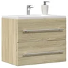 Ormarić za umivaonik boja hrasta sonome 60x38,5x48 cm iverica