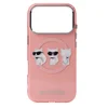 Karl Lagerfeld Etui za telefon mešane barve/roza