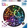 shumee 2D sestavljanka 500 barvna paleta. Žuželke