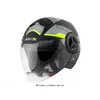 Kaciga za motor veličina L-MVX P5 Jet Open Face Simpli vizir siva