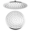 Bruckner Stenska Okrogla Glava za Prho 230mm, Kromirana ABS