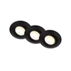 Briloner 7586035 - komplet 3x LED kupatilsko ugradno svetlo KLIRA LED/4,9W/230V IP23 crno