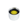 Aerator/perlator M22 iz medenine s tesnilom kromiran navoj M22