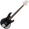 STERLING STINGRAY 4 Trans Black Satin bas kitara