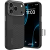 Benks Montage Magnetic Armor Pro Kevlar maska s metalnim okvirom 600D+1500D (MA69) za iPhone 17 Pro crna (gumb za upravljanje kamerom)