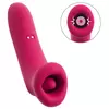 You2Toys Oral Fun Vibrator Sucking Mouth Vibrating Tongue Red