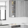 Vidaxl Viseča omarica Siva Sonoma 30 x 29,5 x 100 cm Inženirski les