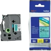 TZe-751 crna na zeleno 24mm