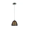 Searchlight 20032 - Luster na sajli 1xE27/60W/230V O 19 cm crna