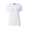 EA7 Emporio Armani Majica srebrna/bela/biserno bela