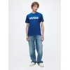 HUGO Majica Dulivio 50467556 Modra Regular Fit