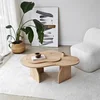 Hanah Home Klub sto Melted, 105x35x65 cm, Bež