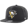 Kapa s šiltom 47 Brand NHL Pittsburgh Penguins No Shot 47 CAPTAIN H-NSHOT15WBP-BK Črna