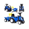 Traktor z interaktivnim volanom in zvoki modre barve
