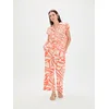 LOLA CASADEMUNT Srajca LS2615097 Oranžna Regular Fit