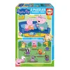 Educa - Puzzle 2x25 Prašiček Peppa - 40 - 99 kosov