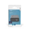Nedis ACON2509BK digitalni avdio pretvornik, digitalni vhod koaksialni/toslink, analogni izhod RCA