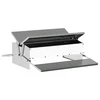 Feeder s nogom za piliće Srebrno 75 x 53 x 20,5 cm
