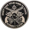 Johnny Cash Dont Take Your Guns Iron-On Patch