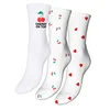 VERO MODA Nogavice VMMel zelena/rdeča/bela