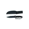 Nož MIL-TEC Kamping - gumi ročaj - 15 cm