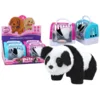 slomart Interaktivna plišana panda v transporterju, roza/modra