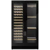 Vinska vitrina WineChef Duo 122 Black CASO674