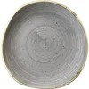 CHURCHILL Stonecast Peppercorn Grey plitev krožnik, organski, premer: 180 mm (12 kos)