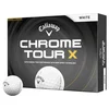 Golf žogice Callaway Chrome Tour X 26 White Basic