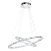 EGLO Viseća lampa TONERIA LED 90 cm hrom/kristal 93946