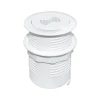Solight DC64W-PD20 - Ugradni bežični punjač + USB A+C beo