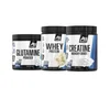 ALL STARS Whey protein Milky Vanilla, 908g, Kreatin monohidrat 500g, Glutamin puder, 300g