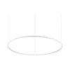 Ideal Lux - LED Lestenec na vrvici ORACLE SLIM LED/89W/230V 4000K pr. 150 cm bela
