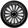 Le Mans Pro Silver Black Hubcap Set - 17