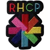 Red Hot Chili Peppers Rainbow Asterisk Iron-On Patch