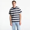 Majice Calvin Klein Jeans Ss Easy 20S Jersey Stripe Crewneck Tee Dark Sapphire XL