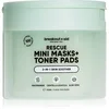 breakout + aid Rescue Mini Masks+toner Pads tonizirajoče blazinice za pomiritev kože 100 kos