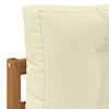 Set vanjskih sofa 8 pcs Prirodna i krem