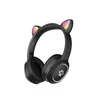 Cat ear bluetooth slušalice sy-36m crna