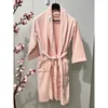 Bade Mantil Frotir - XXXL veličina Model G Roze boja