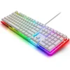Royal Kludge Gaming mehanička tastatura RK918, LED bočna lampa, RGB, Bela